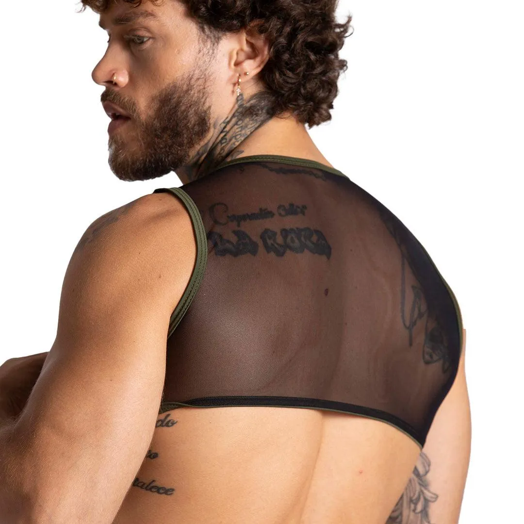F FETISH GREEN HARNESS