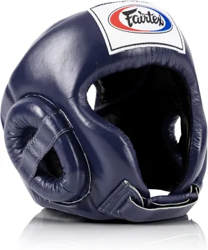 Fairtex Full Head Guard | Premium Handcrafted Headgear with 3-Layer Padding| Lightweight | Sleek Design for Optimal Movement | Extra Protection | Secure Fit with Adjustable Straps