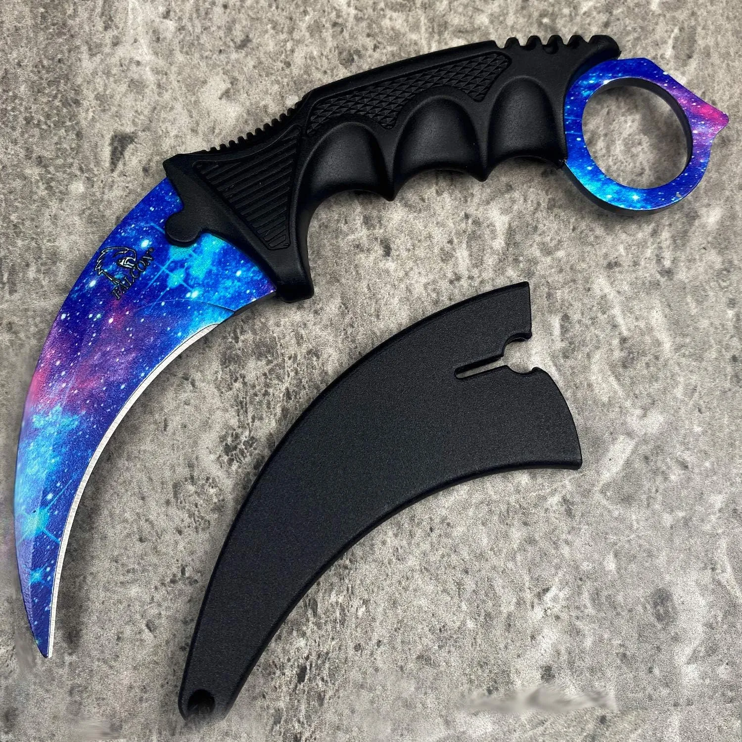 Falcon Knives CSGO Tactical Fixed Blade Set. 3 PCS Tactical Daggers. 2 Different Combo. for Collection, Gift, and Outdoors Camping Cut Ropes, Branches