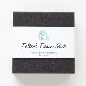 Felted Sky Foam Mat