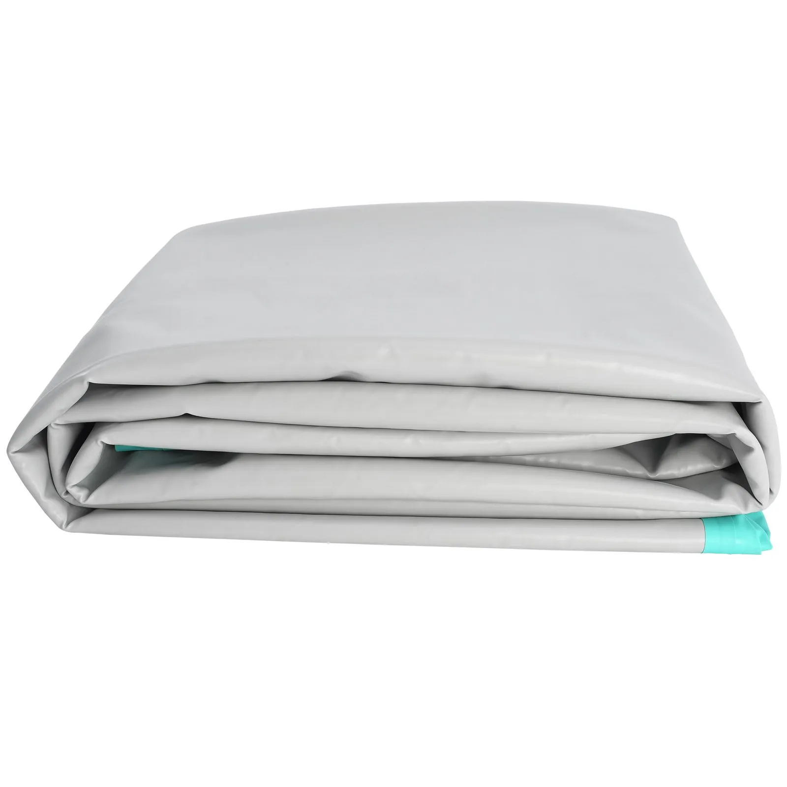 (FINAL PRICES ARE LOWER ON OUR SITE!) VEVOR Gymnastics Air Mat, 4 inch Thickness Inflatable Gymnastics Tumbling Mat, Tumble Track with Electric Pump, Training Mats for Home Use/Gym/Yoga/Cheerleading/Beach/Park/Water, 20 ft, Mint Green