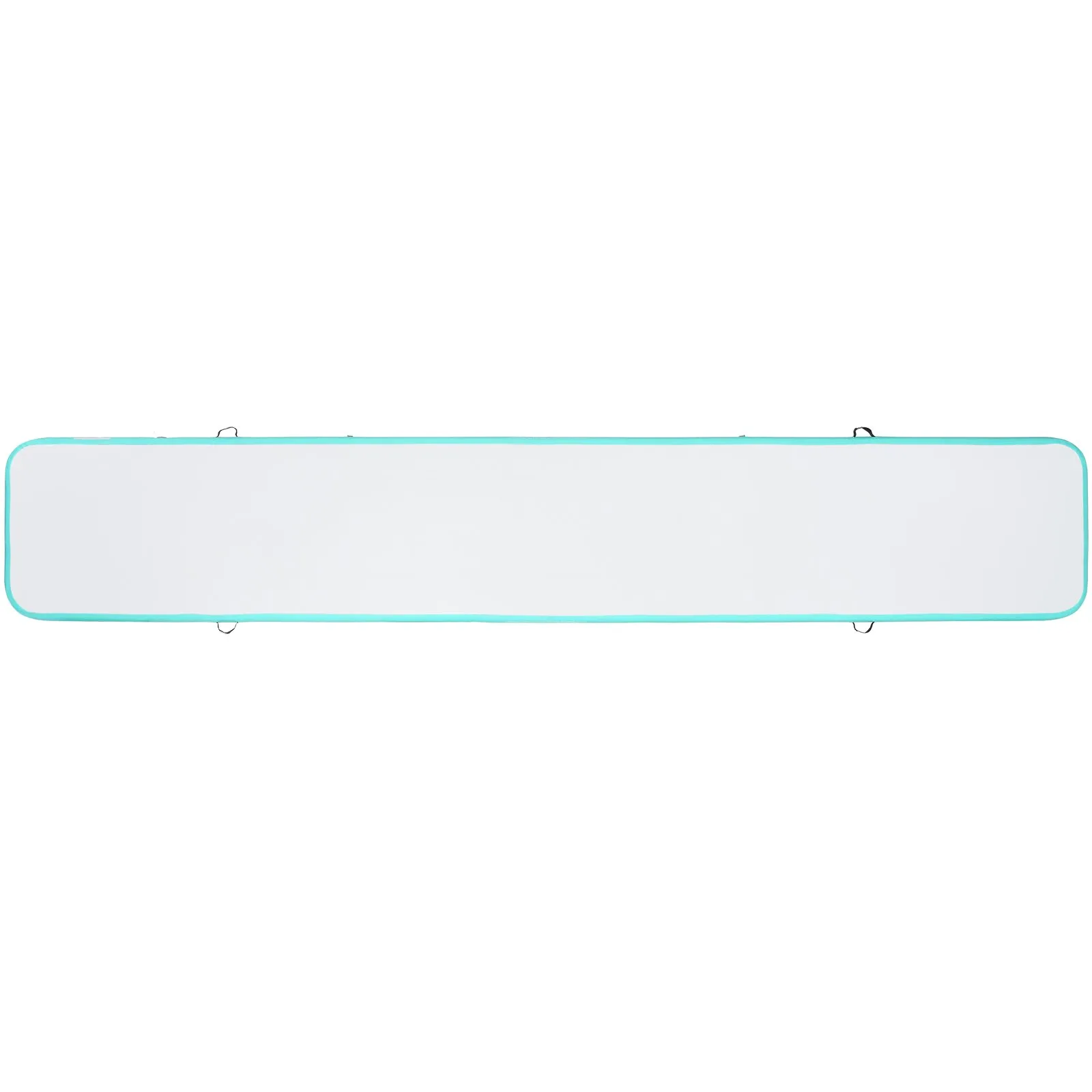 (FINAL PRICES ARE LOWER ON OUR SITE!) VEVOR Gymnastics Air Mat, 4 inch Thickness Inflatable Gymnastics Tumbling Mat, Tumble Track with Electric Pump, Training Mats for Home Use/Gym/Yoga/Cheerleading/Beach/Park/Water, 20 ft, Mint Green