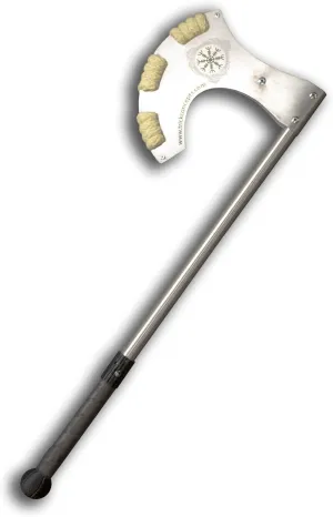 Fire Spinning Viking Axe Juggling Club Staff Prop Made with Kevlar Wick, by:Trick Concepts