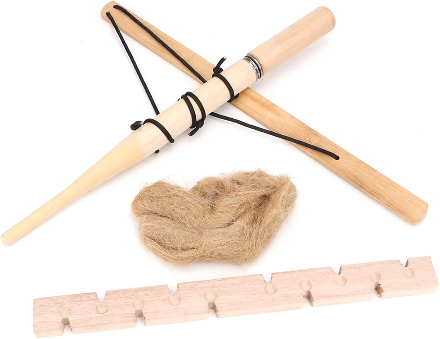 Fire Starter Survival Tool, Wood Fire Starter Kit with Lightweight Fire Starter for Outdoor Camping