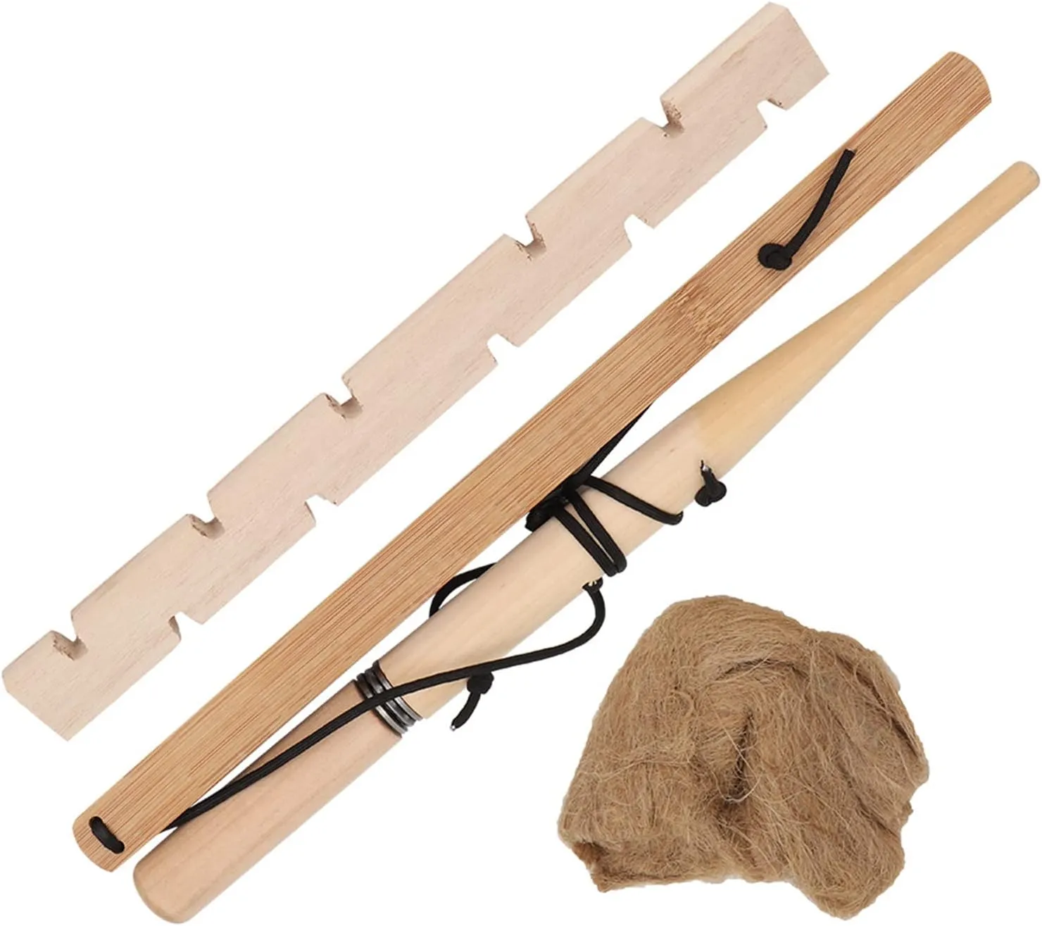 Fire Starter Survival Tool, Wood Fire Starter Kit with Lightweight Fire Starter for Outdoor Camping