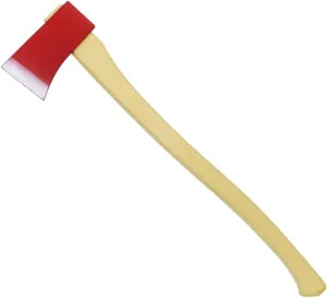 Firefighter Foam Axe Cosplay Costume Halloween Movie TV Prop Reenactment Red