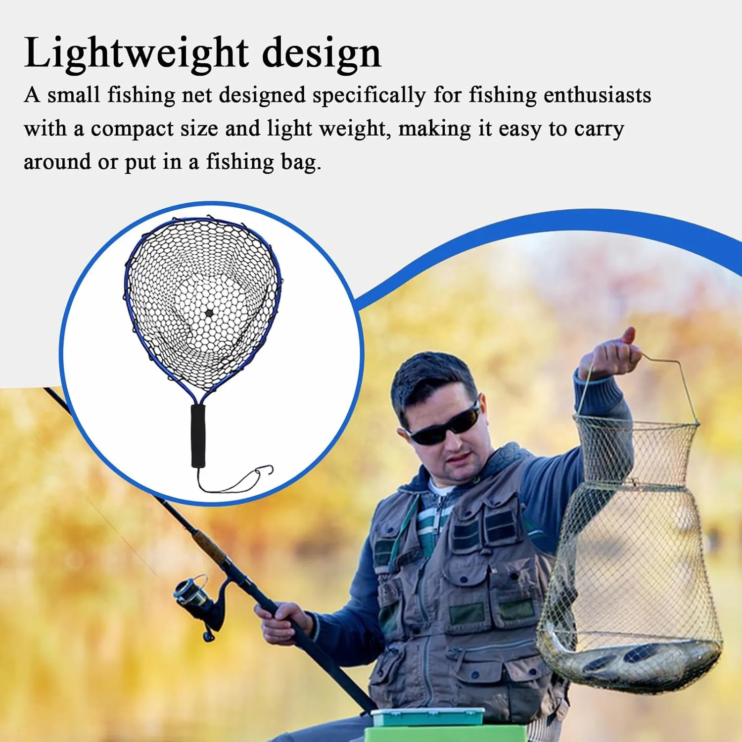 Fishing Net - Aquarium Shrimp Scooper, Shrimp Catching | Lightweight Portable Handle Scooper for AquariumOutdoor Survival, Riverbanks, Mountain Streams, Beach, Saltwater, Pond, Creek,