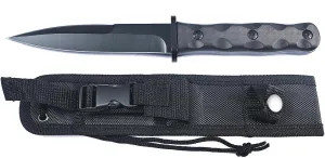 Fixed Blade Knife Hunting Camping Hunting Gear Tool, Survival Kit Fishing Knife Men Stuff Lightweight Handle w/Sheath