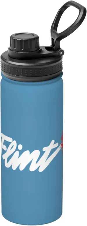 Flag Of Flint, Michigan Water Bottle 18OZ Stainless Steel Insulated Water Bottles Leak Proof Thermos Sports Water Bottle