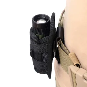 Flashlight Pouch Belt 360 Degrees Rotation