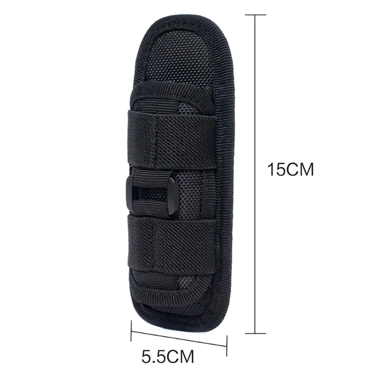 Flashlight Pouch Belt 360 Degrees Rotation