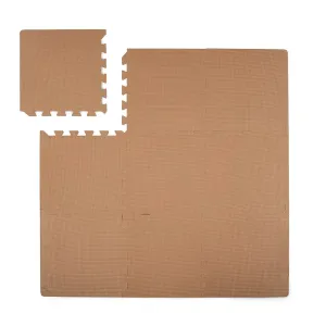 Foam play mat square - Clay