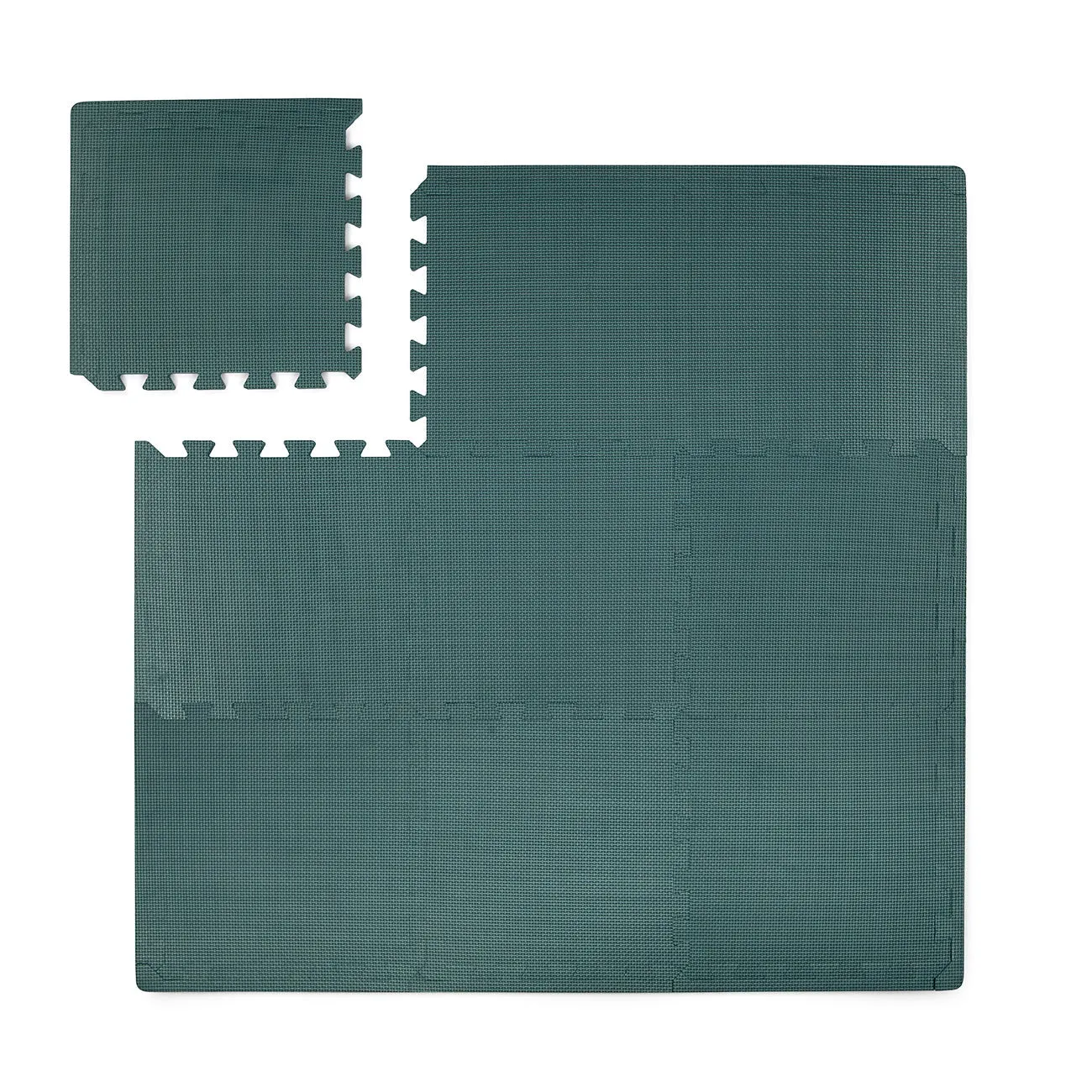 Foam play mat square - Navy blue