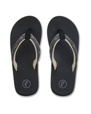 Foamlife Black Yogi Women Flip Flops