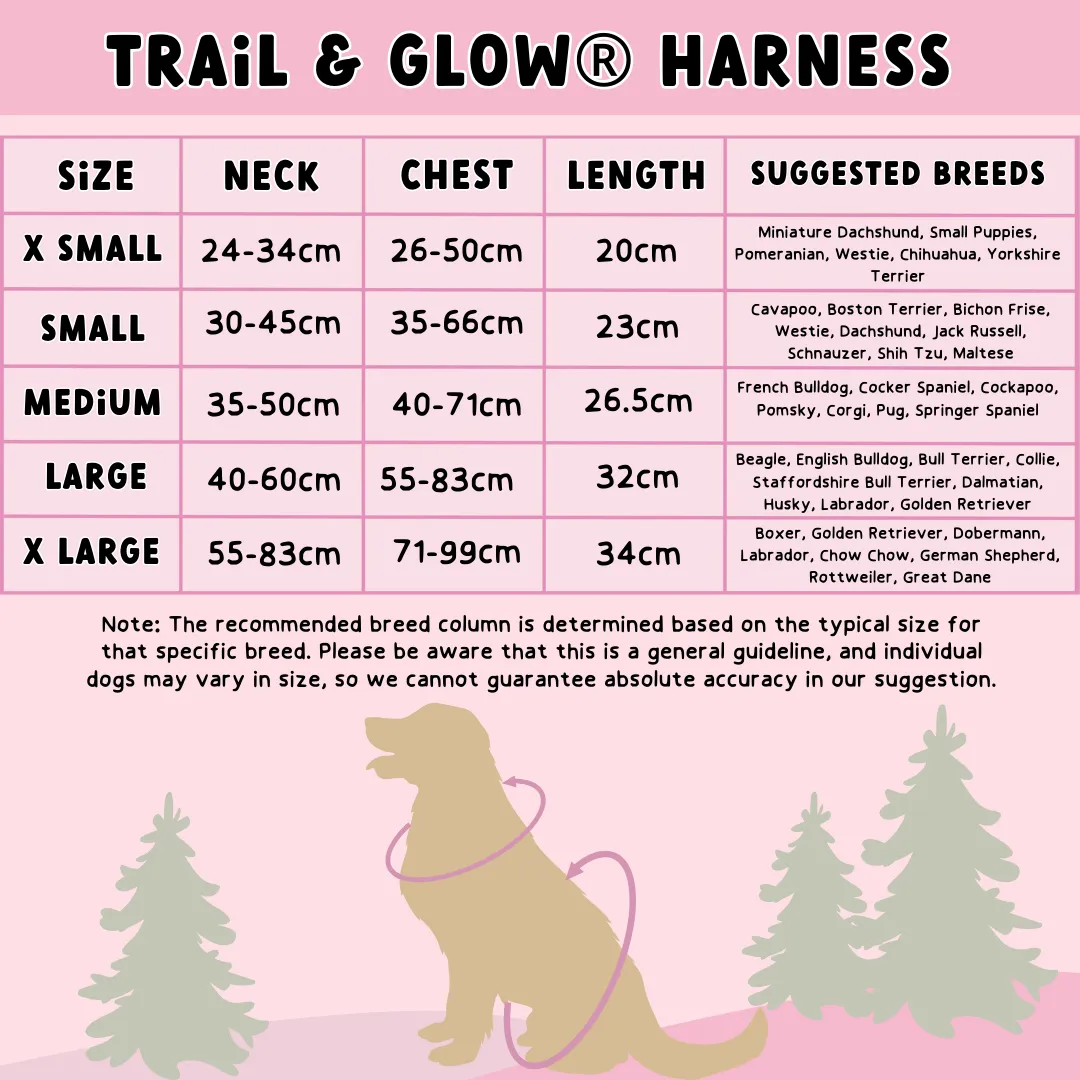 Forest Tweed Dog Harness – Stylish, Adjustable & Reflective