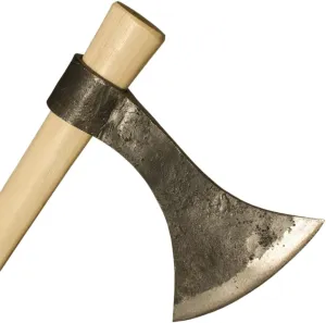 Francisca Throwing Axe - Hand Forged from Tempered High Carbon Steel, 100% Guaranteed from Defects