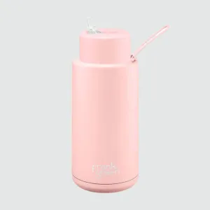 Frank Green Insulated Drink Bottle 1 Litre - Blushed