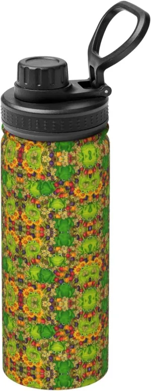 Frog 18oz Sports Insulated Bottle For Outdoor Activities,Your Ideal Companion Staying Hydrated