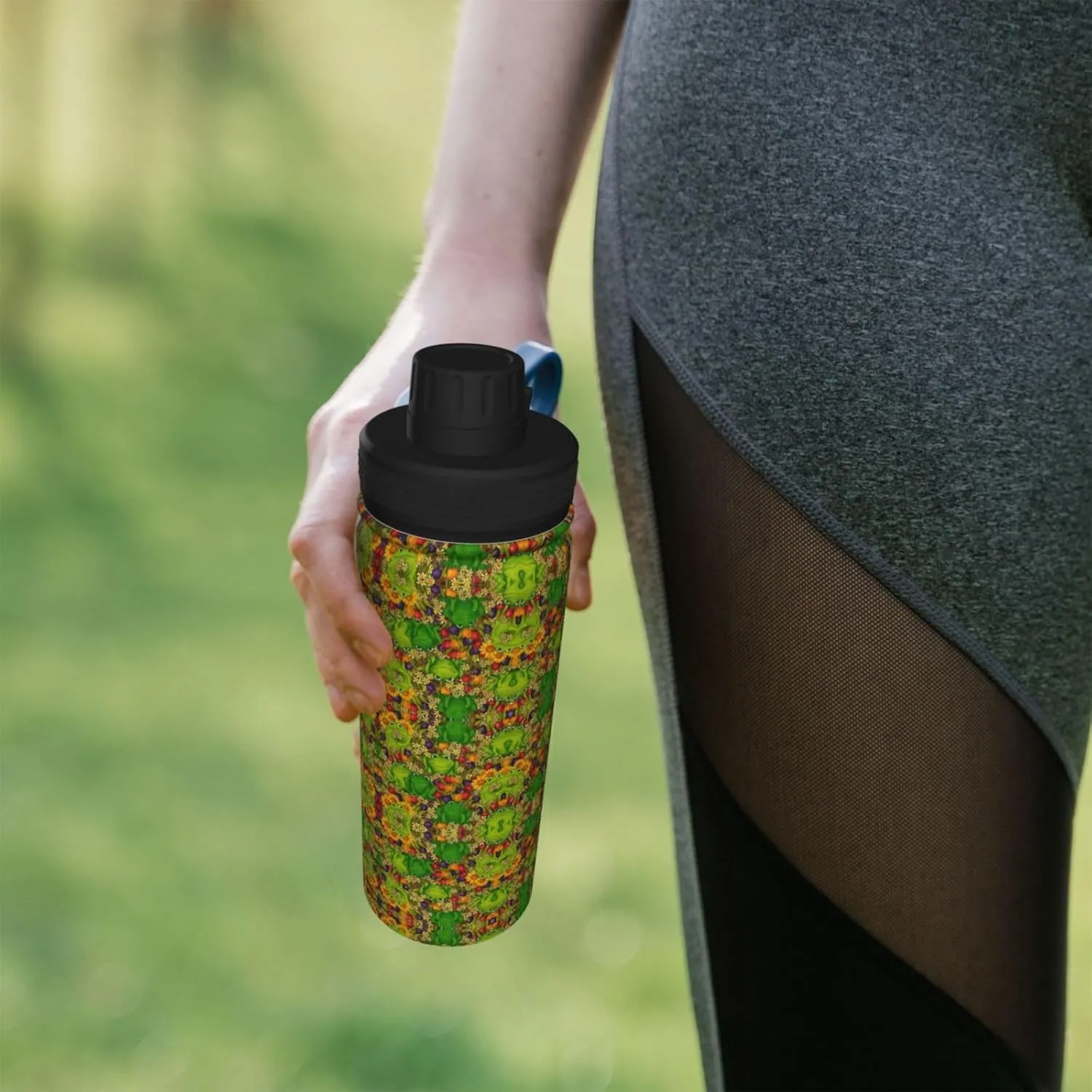 Frog 18oz Sports Insulated Bottle For Outdoor Activities,Your Ideal Companion Staying Hydrated