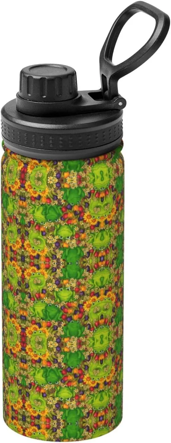 Frog 18oz Sports Insulated Bottle For Outdoor Activities,Your Ideal Companion Staying Hydrated