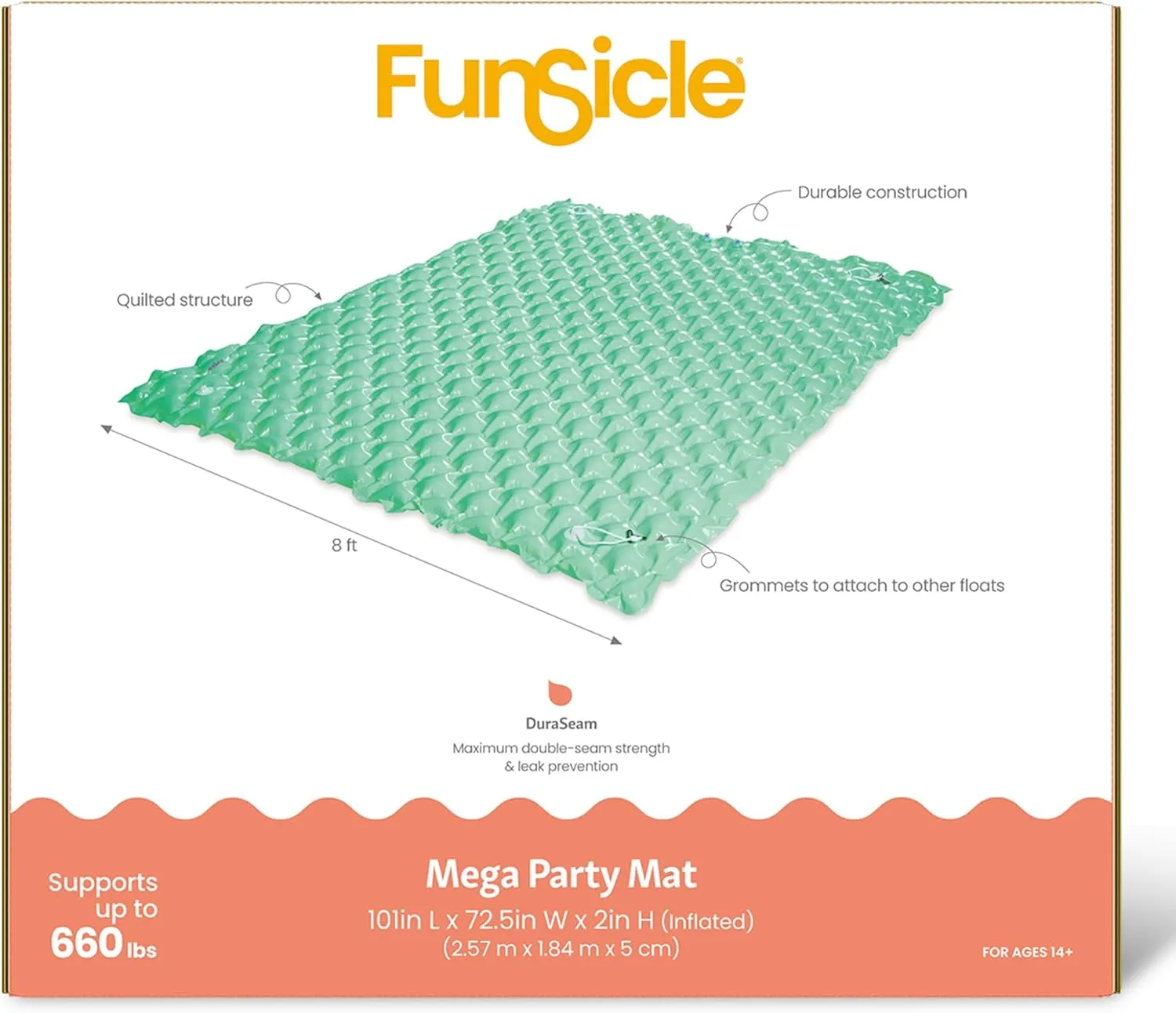 Funsicle: Inflatable Pool & Water Float