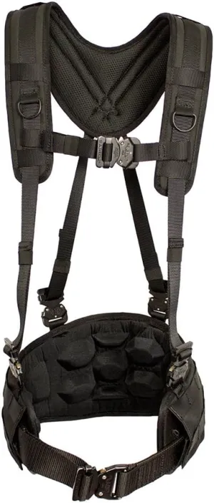Fusion Climb Ares 3D EVA Chest Rescue Zipline Harness 23kN M-L Black