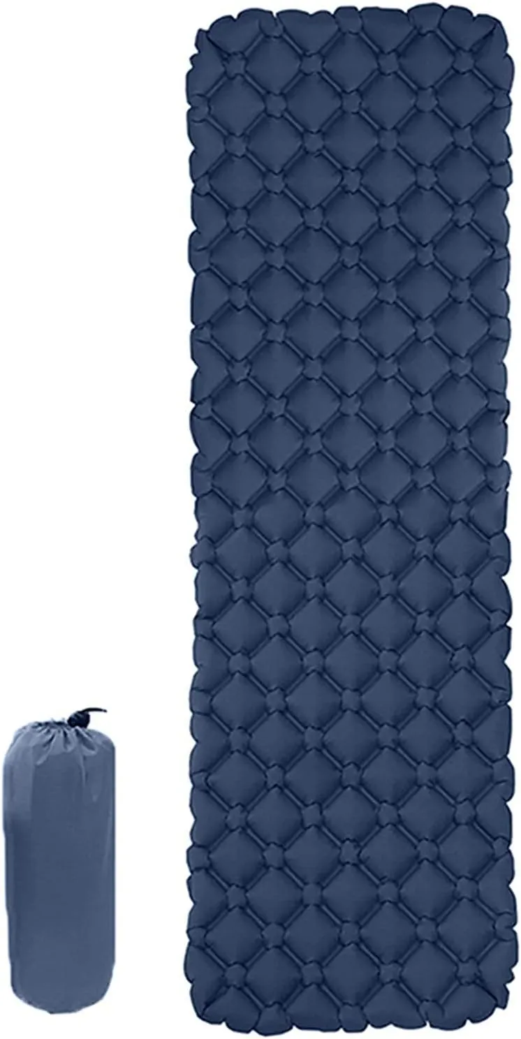 GaRcan Inflatable Sleeping Mattress Camping Mat Inflatable Mattresses Camp Air Mattress Outdoor Mat 5 Colors Tent Mat Ultralight Sleeping Pad Hiking Folding Bed, Camping Sleeping Mat