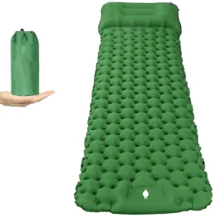 GaRcan Inflatable Sleeping Mattress Lightweight, Self Inflating Mattress Camping, Self-Inflating Camping Mat with Built-in Inflatable Pillow, Ultralight and Small