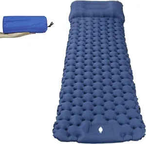 GaRcan Inflatable Sleeping Mattress Self Inflating Camping Mat, Inflatable Sleeping Mat Ultralight Sleeping Pad, Inflatable Sleeping Mat with Pillow, Waterproof and Moisture-Proof Roll Mats,