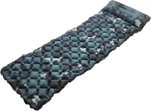 GaRcan Portable Thickened Camping Mat Floor Mat Tide Pad Ultra-Light Air Cushion Outdoor Tent Sleeping Pad Single Inflatable