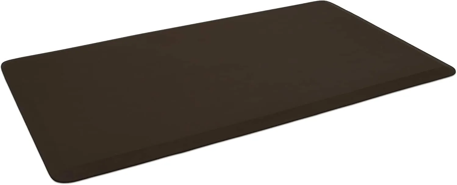 GelPro Professional Grade Anti-Fatigue Kitchen & Office Comfort Bio-Foam Mat with Non-Slip Bottom for Health & Wellness, 36X60, Earth