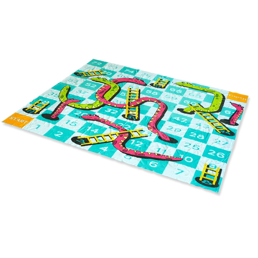 Giant Inflatable Snakes And Ladders