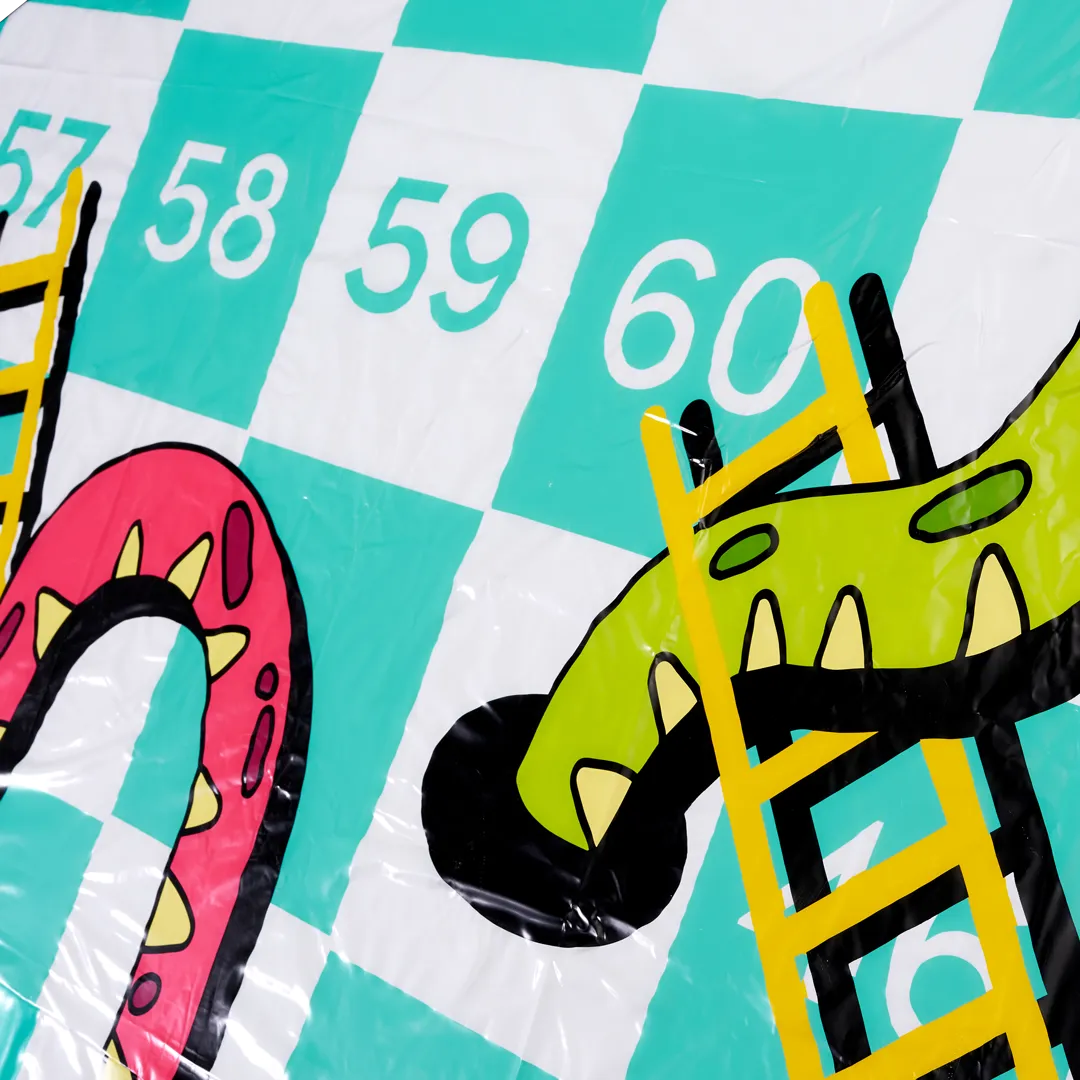 Giant Inflatable Snakes And Ladders
