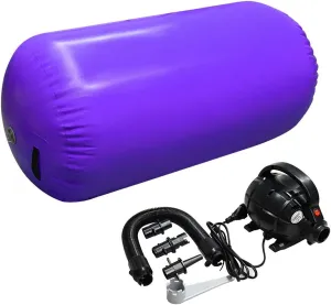 GLANT Air Mat Tumble Track AirSpot - Gymnastics Training Springboard - Round Inflatable Springboard