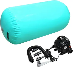 GLANT Air Mat Tumble Track AirSpot - Gymnastics Training Springboard - Round Inflatable Springboard
