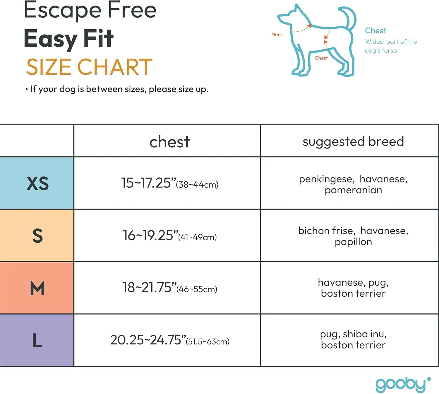 Gooby - Escape Free Sport Harness, Small Dog Step-In Neoprene Harness for Dogs that Like to Escape Their Harness, Pink, Small