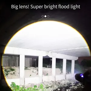 Gootatic Voltguard V95 Stun Torch – Light The Way,Gootatic Stun Flashlight,2025 The Ultimate Survival Flashlight,USB Power in,for Home, Camping, Fishing, Car Essentials and Survival Kits (1pc)