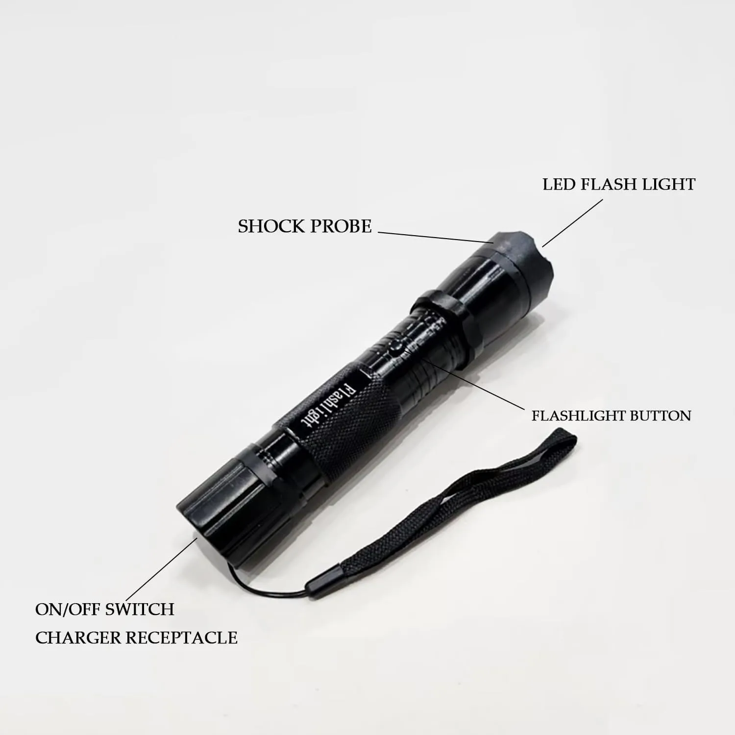 Gootatic Voltguard V95 Stun Torch – Light The Way,Gootatic Stun Flashlight,2025 The Ultimate Survival Flashlight,USB Power in,for Home, Camping, Fishing, Car Essentials and Survival Kits (1pc)