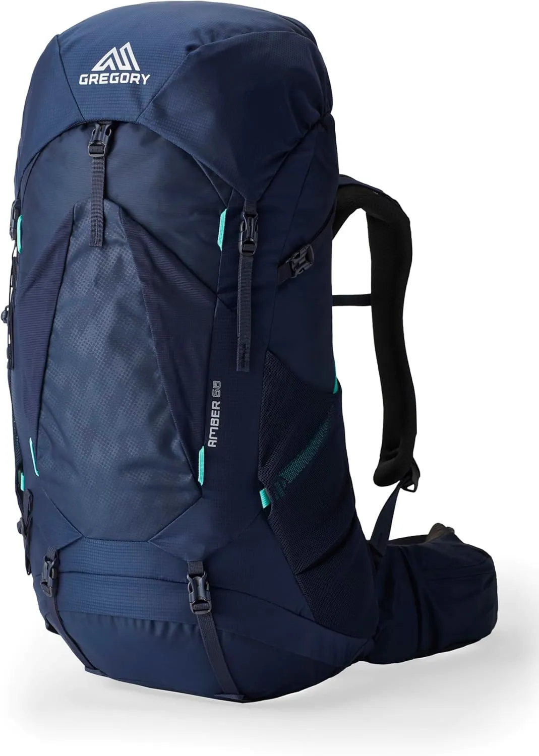 Gregory Amber 68L Women's Dayhiking/Backpacking Pack, with Breathable Backpanel and Comfort 3d Waistbelt, Plus Size, Arctic Navy