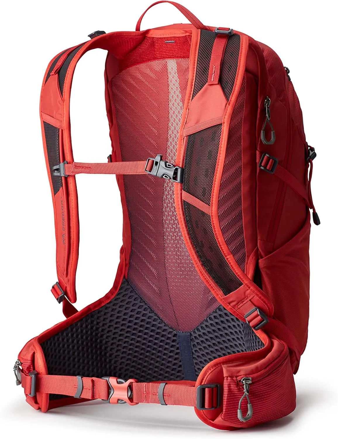 Gregory Miko 20 Unisex Day Hiking Backpack, One Size Fits All, Sumac Red