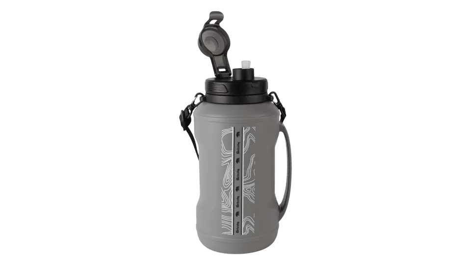 Grizzly & Kenai Collapsible 64oz Water Bottle