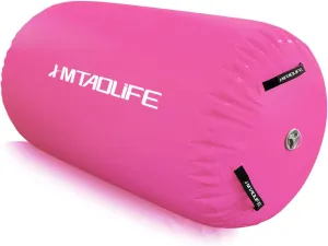 Gymnastics Air Roller Air Barrel, Inflatable Tumble Roller Mat, Air Roller Gymnastics Barrel Kids Back Somersault Backbend Trainer for Yoga Training Cheerleading Home Use