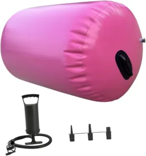 Gymnastics Barrel Air Roller Training Equipment Mat for Back Handspring Inflatable Tumbling Roller for Backhandspring