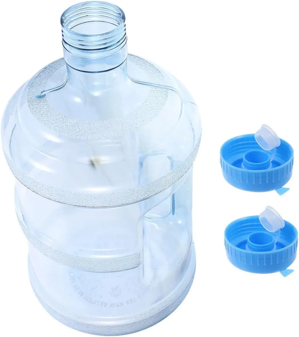 HANABASS Camping Water Containers 5l Collapsible Water Jug Portable Outdoor Carrier Leakproof Handle for Hiking Picnic