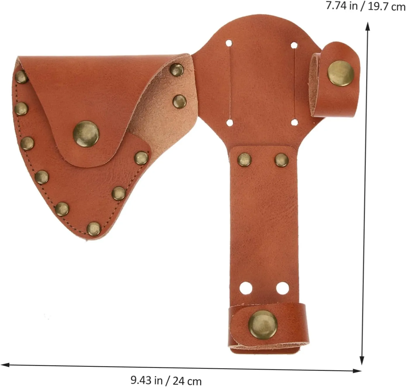 Happyyami 4pcs Portable Axe Cover Professional Hatchet Protector Case for Outdoor Use Sleeve to Safeguard Your Axe for Camping and Hiking Enthusiasts