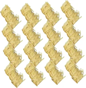 Happyyami 50Pcs Natural Starters Easy to Use Fire Lighters for Campfires Grilling BBQ Longburning Wooden for Outdoor Cooking and Fireplaces
