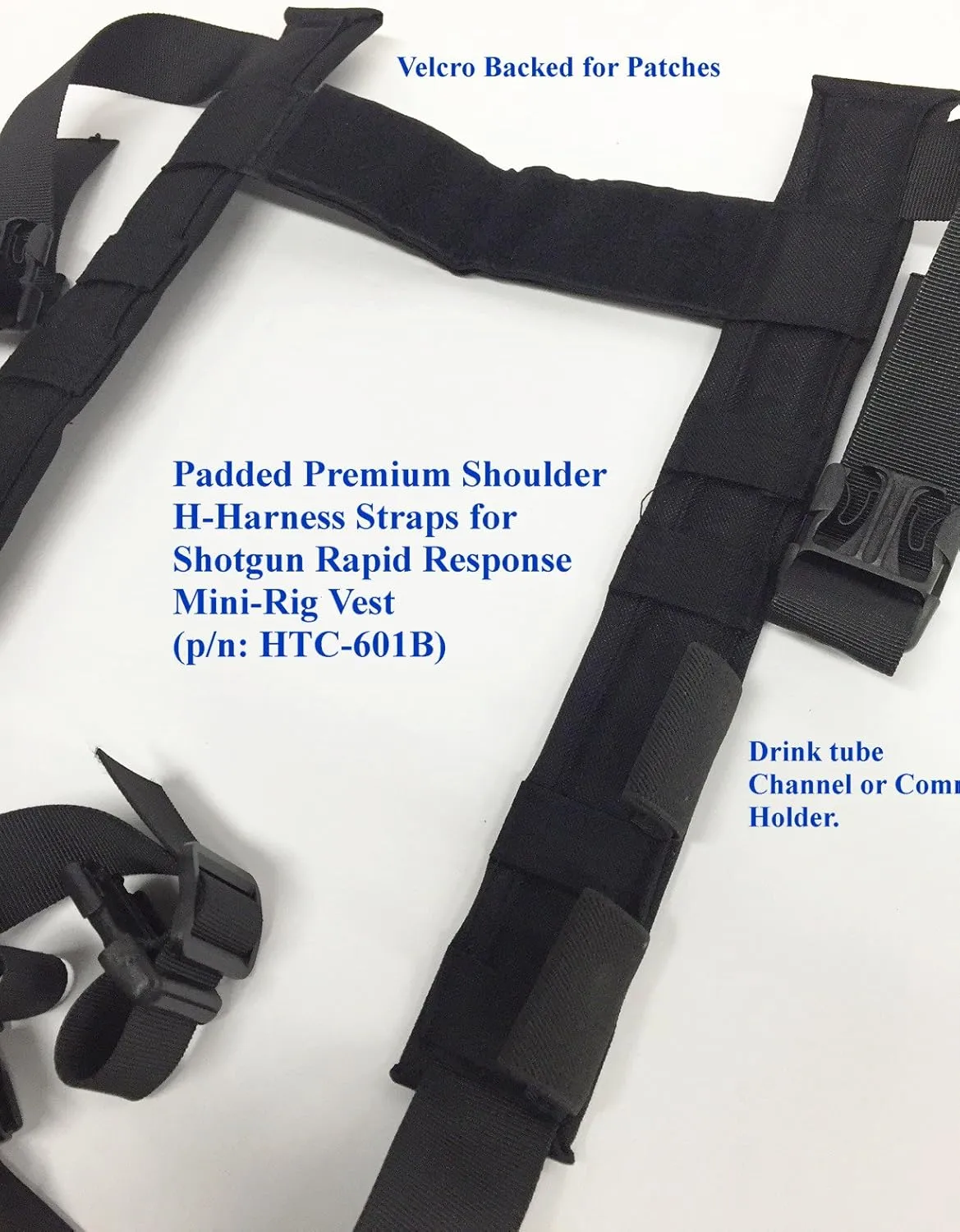 Hi-Tech Custom's Shotgun Padded H-Harness for Our Rapid Response Mini-Rig Vest