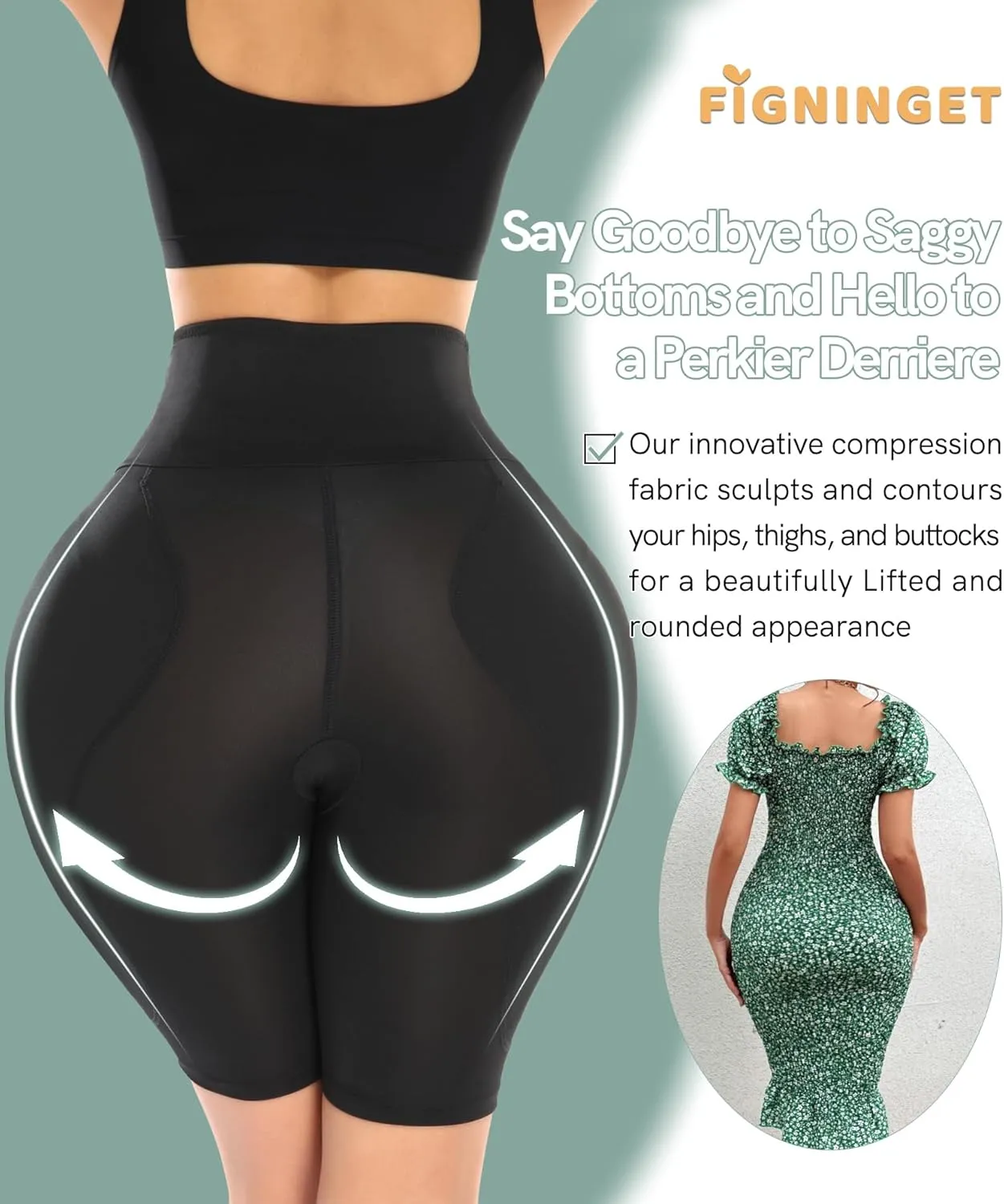 Hip Pads Shapewear Tummy Control Padded Underwear For Women Butt Lifting Panties Curvy Faja Body Shaper Bbl Shorts