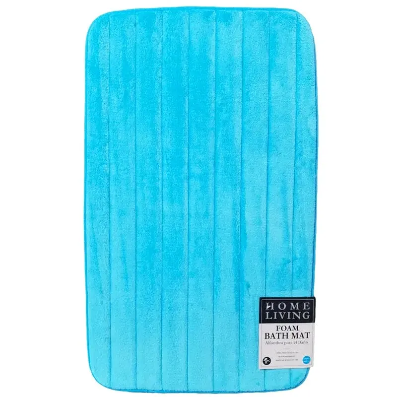 Home Living 2-Piece Foam Bath Mat Set - is comfortable and lends a classic understated touch to your bath coordinates collection. Step out of your tub and into luxury with the 2 Piece Home Living foam bathmat set - 7450014155693