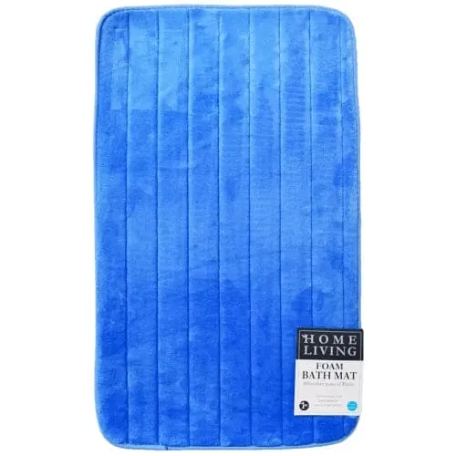 Home Living 2-Piece Foam Bath Mat Set - is comfortable and lends a classic understated touch to your bath coordinates collection. Step out of your tub and into luxury with the 2 Piece Home Living foam bathmat set - 7450014155693